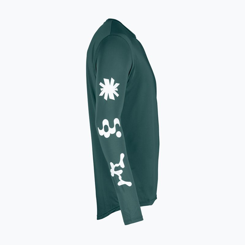 Pánské cyklistické tričko Longsleeve Northwave Xtrail petroleum/white 3