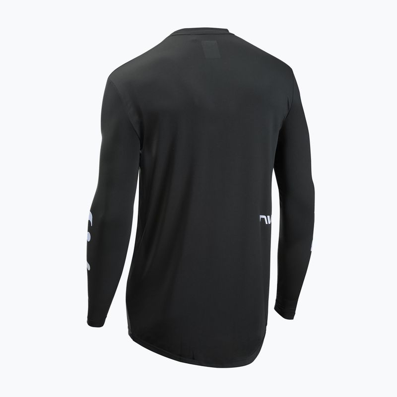 Pánské cyklistické tričko Longsleeve Northwave Xtrail black/ice grey 2