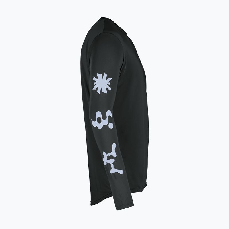 Pánské cyklistické tričko Longsleeve Northwave Xtrail black/ice grey 3