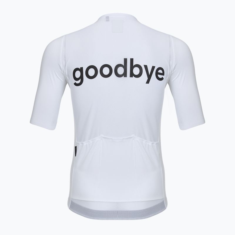 Pánský cyklistický dres Northwave Blade Hello Goodbye white 2