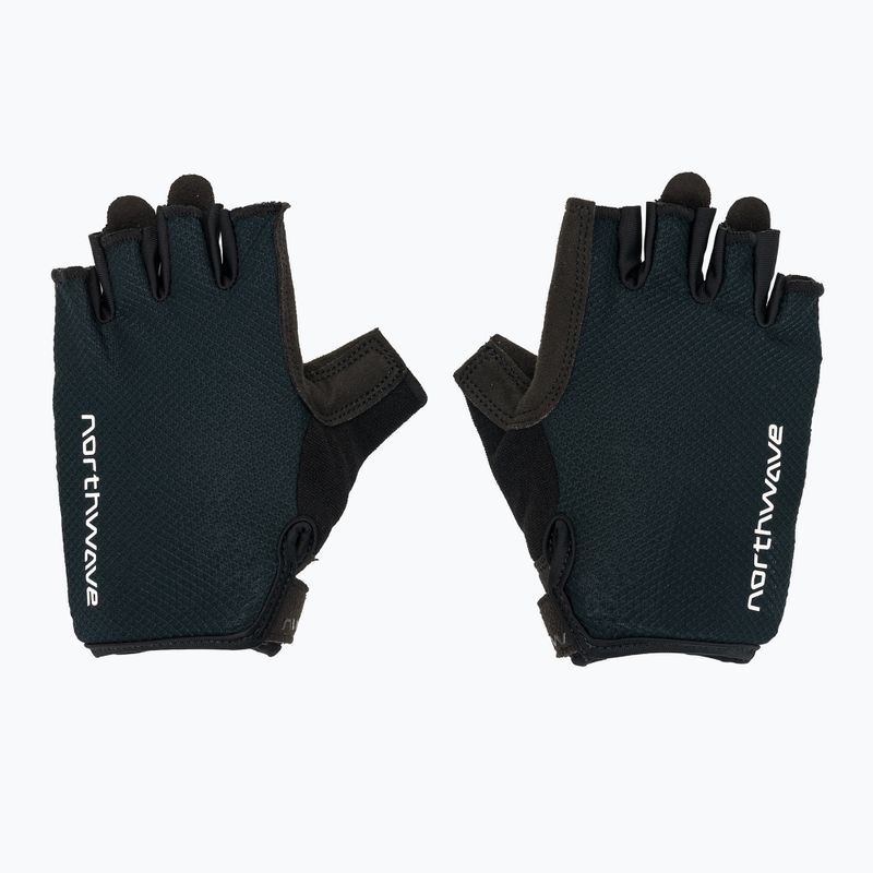 Pánské cyklistické rukavice Northwave Active Max Short Finger black 2