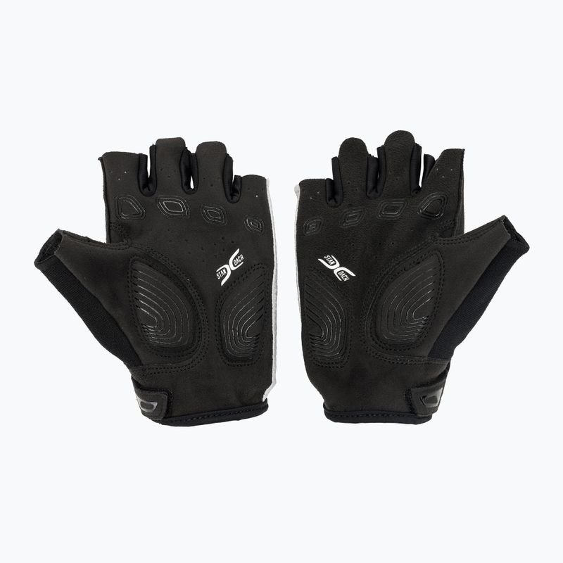 Pánské cyklistické rukavice Northwave Active Max Short Finger light grey 3