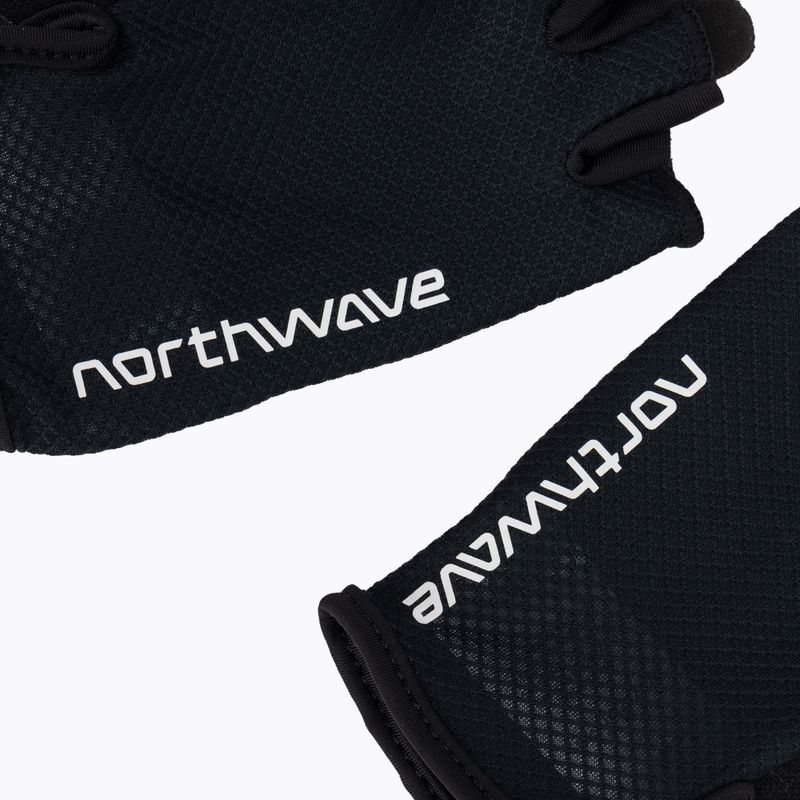 Dámské cyklistické rukavice Northwave Active Max Short Finger black 5