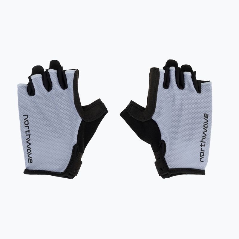 Dámské cyklistické rukavice Northwave Active Max Short Finger ice grey 2