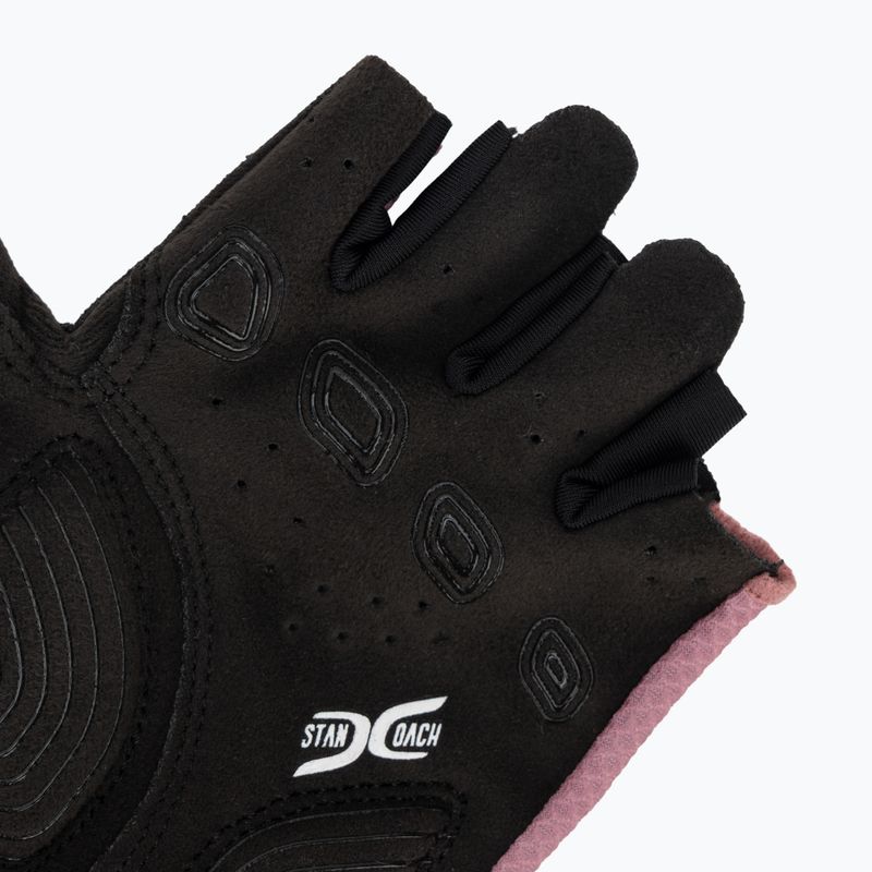 Dámské cyklistické rukavice Northwave Active Max Short Finger dusty malva 4