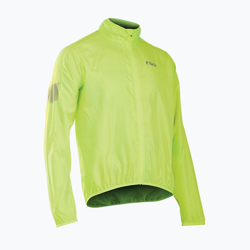 Pánská cyklistická bunda Northwave Vortex 10 žlutá 89171151