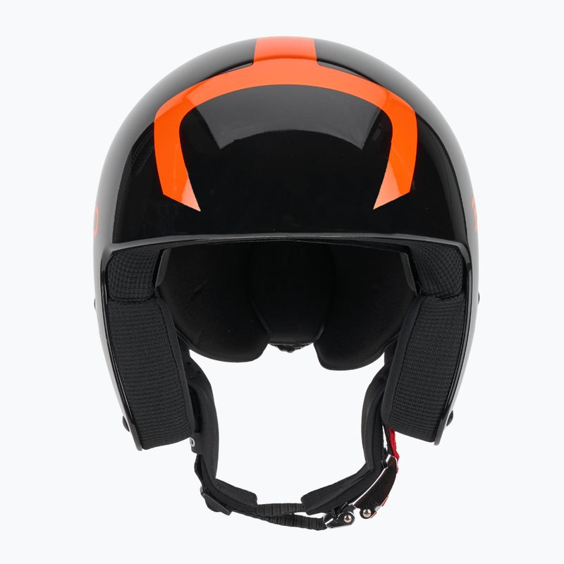 Dětská lyžařská helma Briko Vulcano FIS 6.8 JR shiny black/orange 2