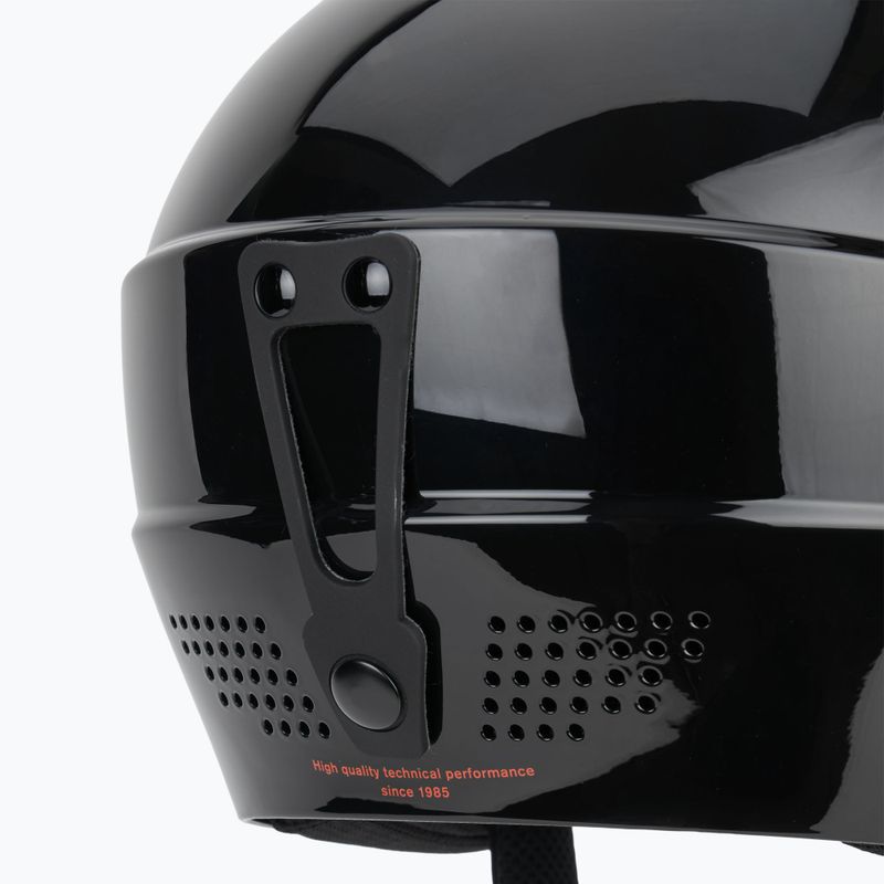 Dětská lyžařská helma Briko Elias Jr shiny black/orange 8