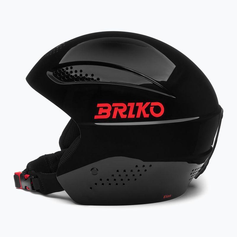 Dětská lyžařská helma Briko Elias Jr shiny black/orange