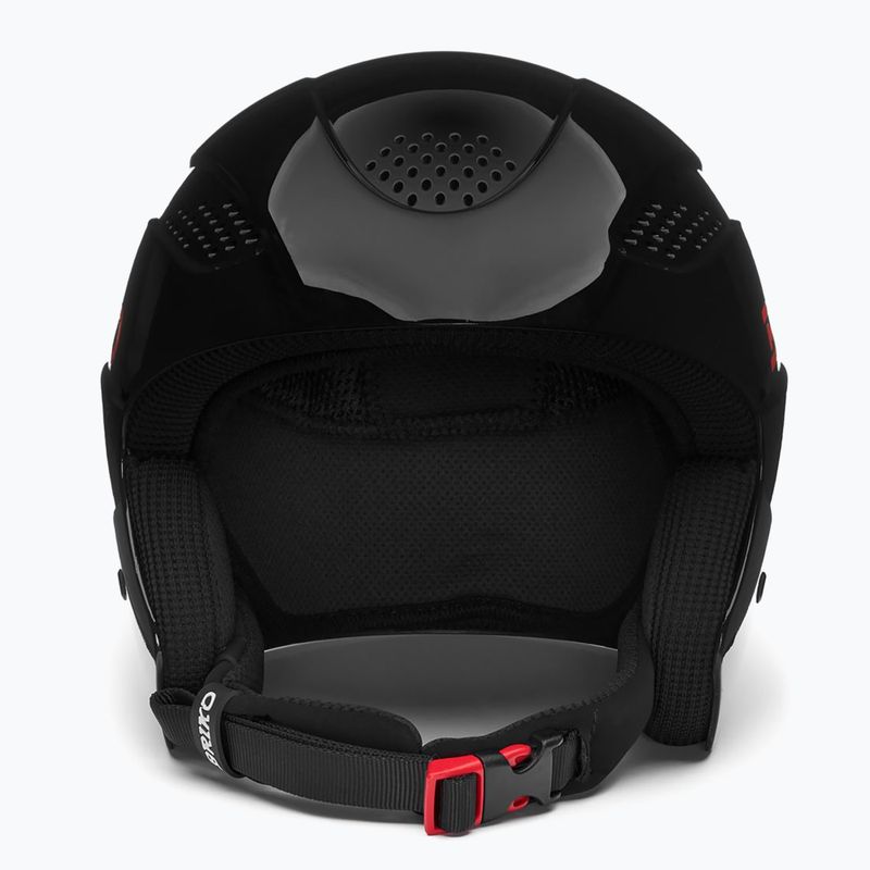 Dětská lyžařská helma Briko Elias Jr shiny black/orange 2