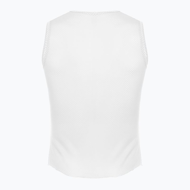 Pánský cyklistický dres bez rukávů Santini Baselayer Lieve white BM002GLLLIEVEBIXS 5