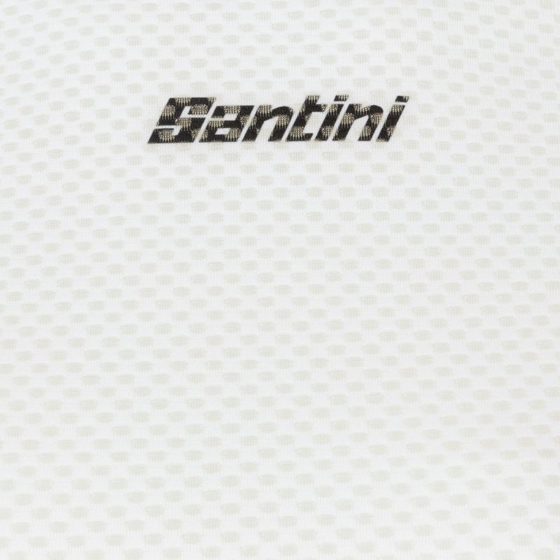 Pánský cyklistický dres bez rukávů Santini Baselayer Lieve white BM002GLLLIEVEBIXS 3