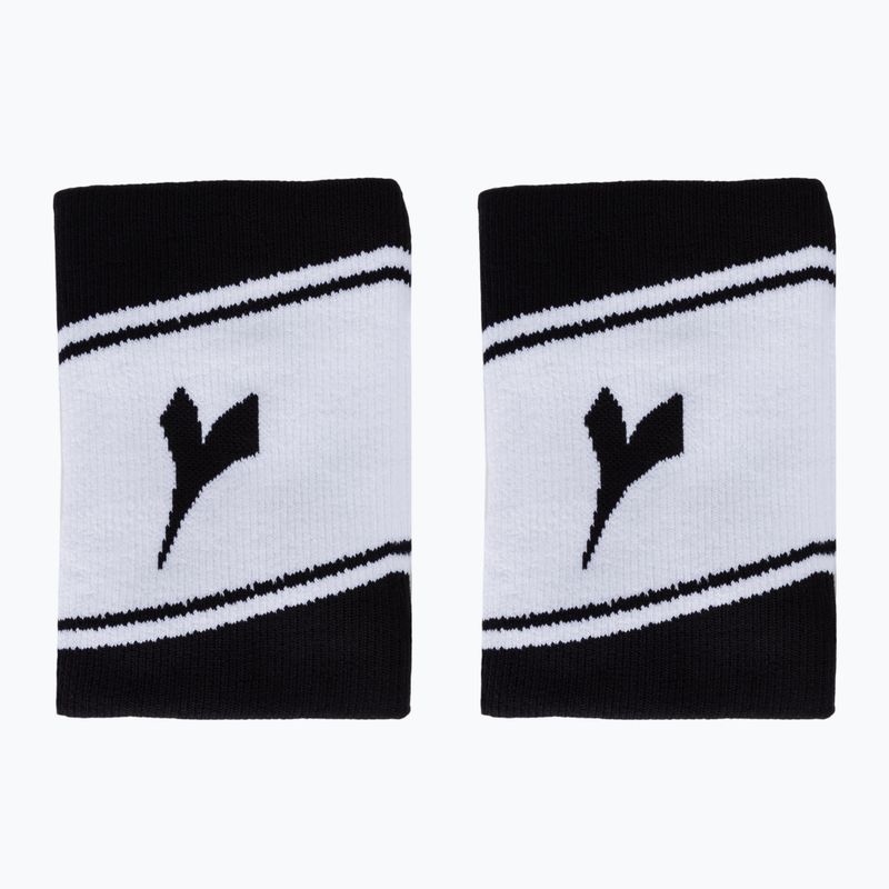 Diadora Wide Logo náramek 2 ks bílá/černá C7306 2