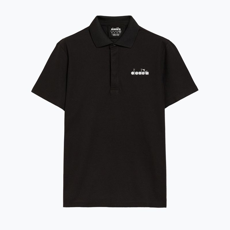 Pánské tenisové tričko Diadora Statement Polo SS 80013 black DD-102.176856