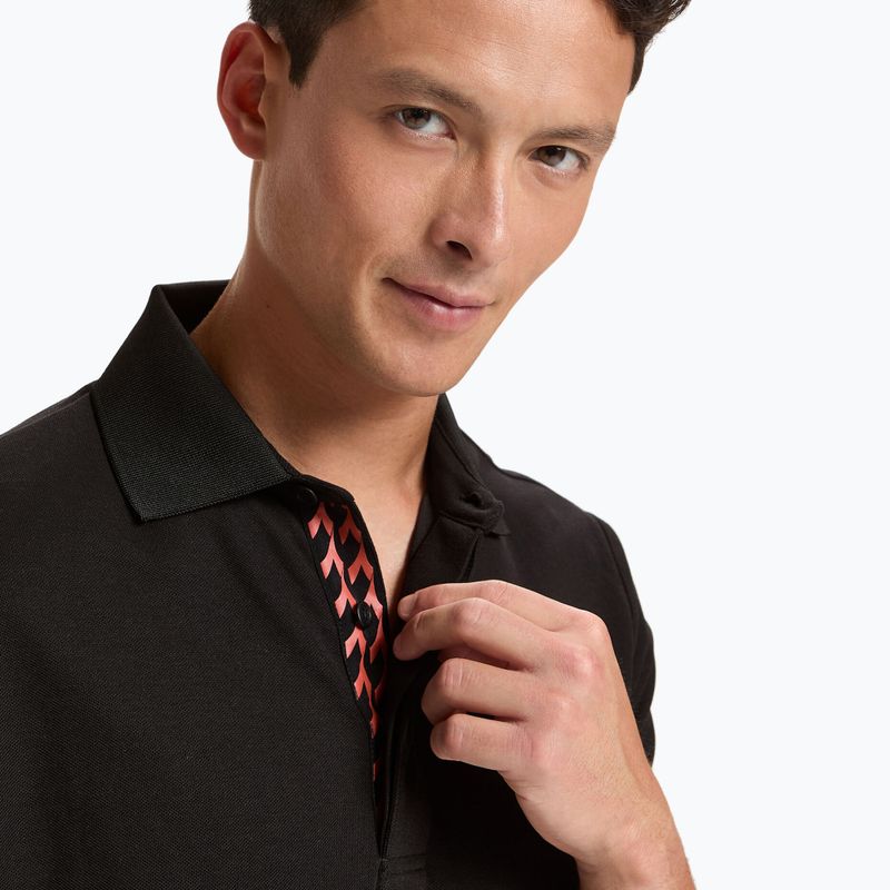 Pánské tenisové tričko Diadora Statement Polo SS 80013 black DD-102.176856 5