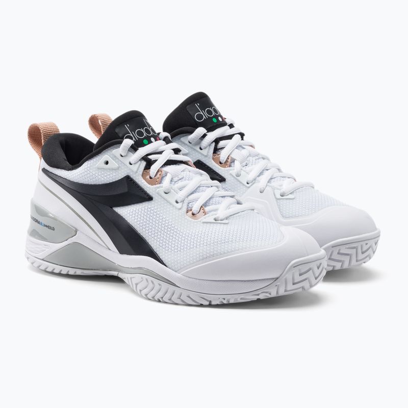 Dámská tenisová obuv Diadora Speed Blushield 5 AG white and black DD-101.176941 5
