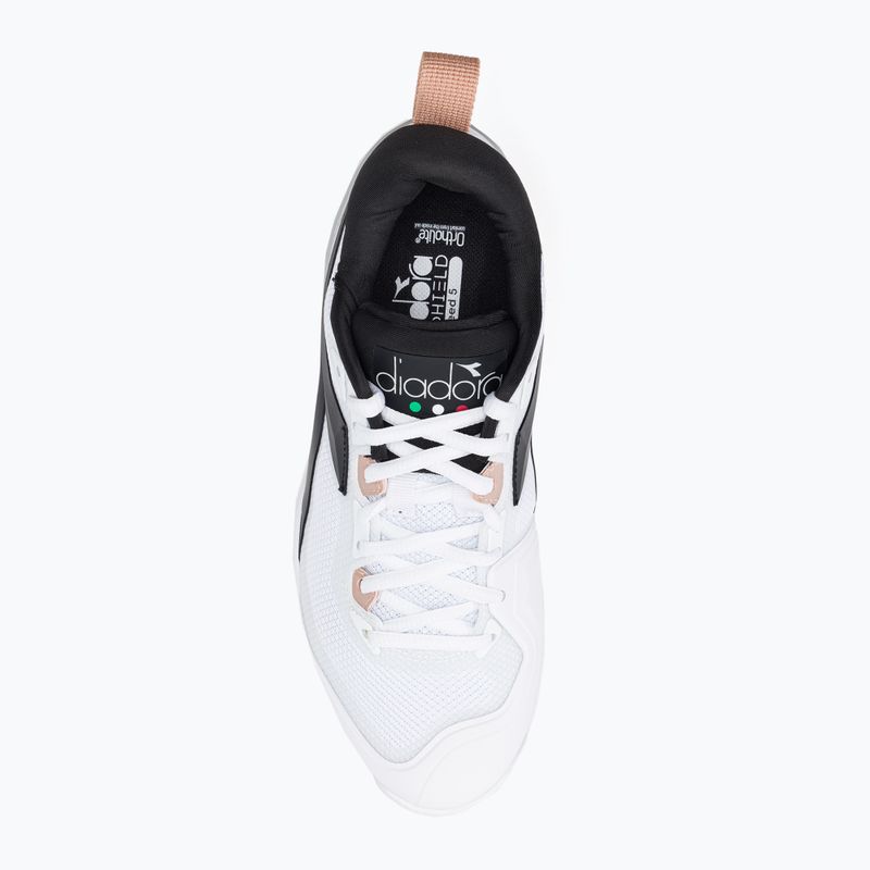 Dámská tenisová obuv Diadora Speed Blushield 5 AG white and black DD-101.176941 6