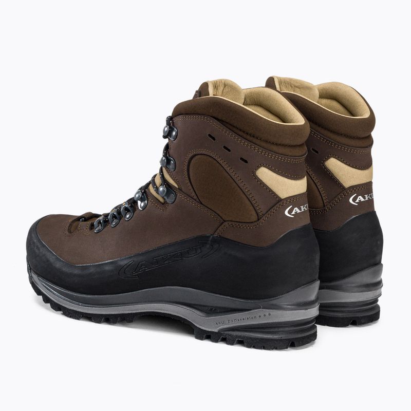 AKU pánské trekové boty Superalp Nbk Ltr brown 592.1-050 3