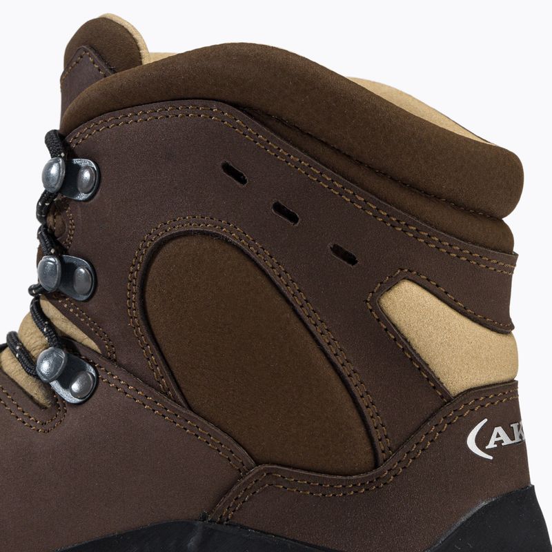AKU pánské trekové boty Superalp Nbk Ltr brown 592.1-050 9