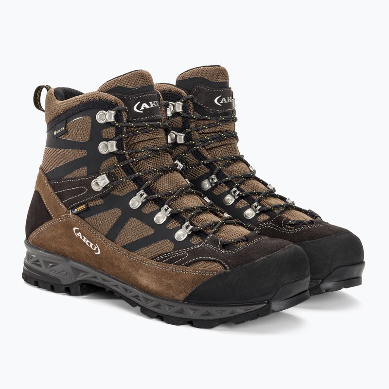 AKU Trekker Pro GTX brown/black pánské trekové boty 4