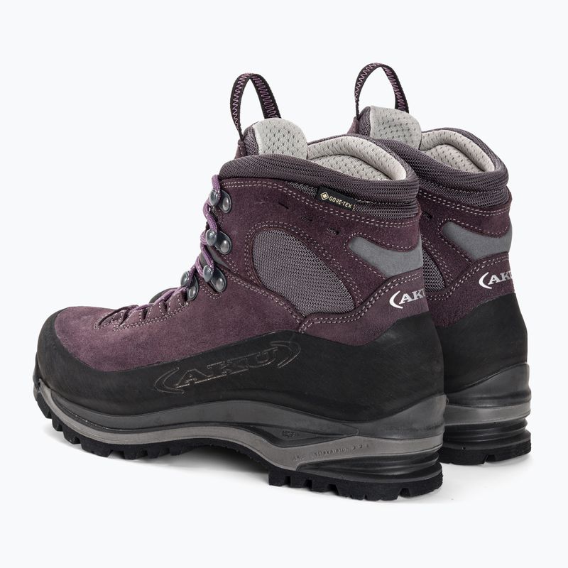 AKU Superalp GTX dámské trekové boty deep violet 3
