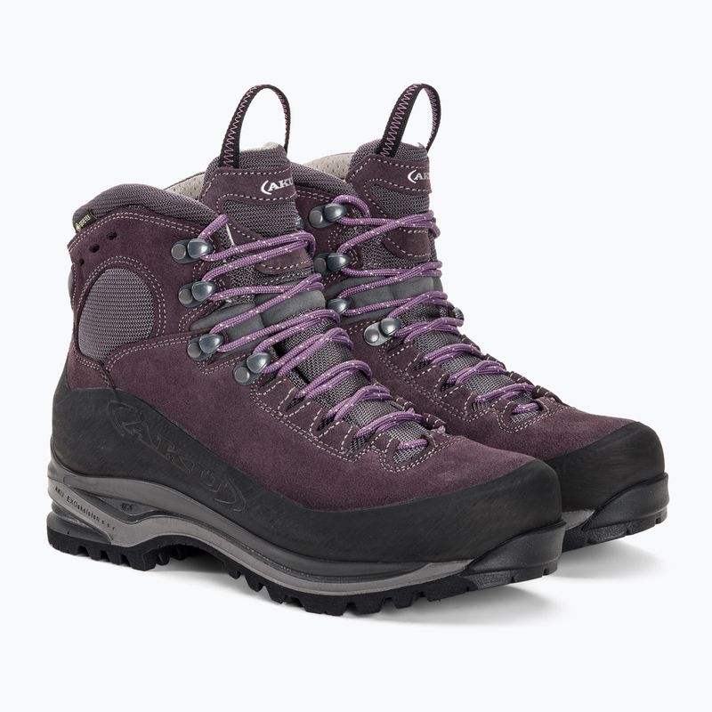 AKU Superalp GTX dámské trekové boty deep violet 4