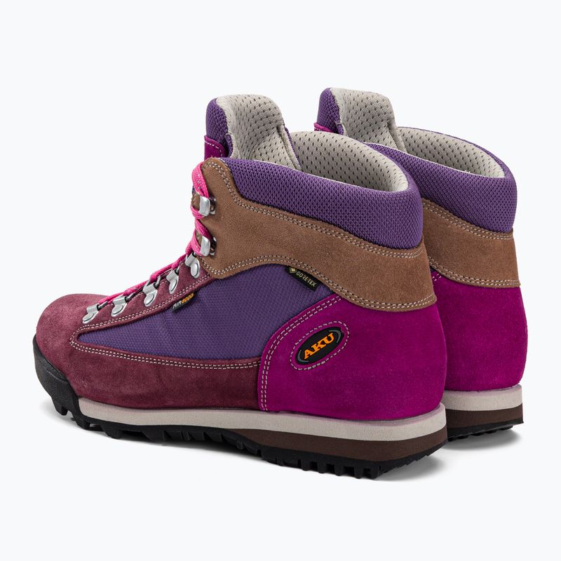 Dámská trekingová obuv AKU Ultra Light Original GTX czerwono-fialový 365.20-589-4 3