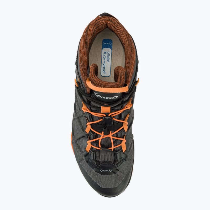 Pánské turistické boty AKU Rocket Mid DFS GTX black/orange 5