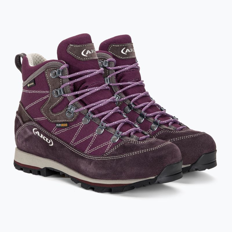 AKU Trekker Lite III GTX violet/grey dámské trekové boty 4