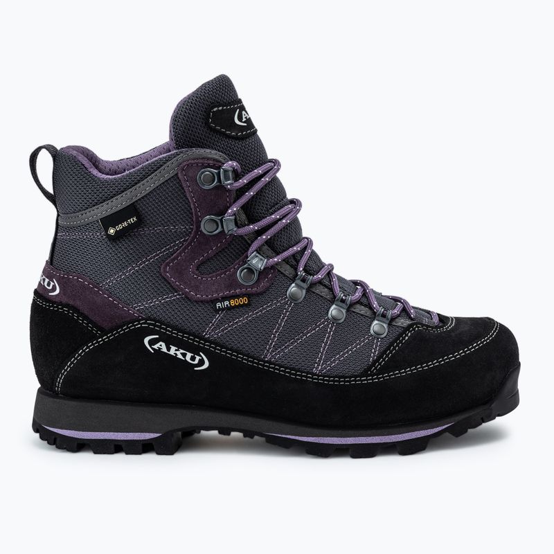 Dámské trekingové boty  AKU Trekker Lite III Wide GTX anthracite/violet 2