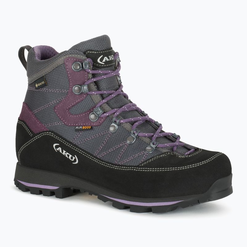 Dámské trekingové boty  AKU Trekker Lite III Wide GTX anthracite/violet 8