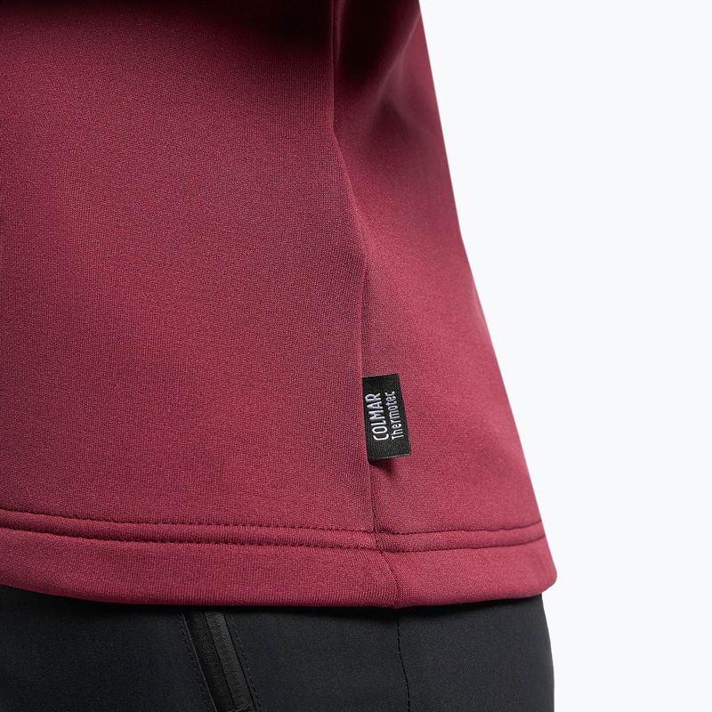 Dámská fleecová mikina Colmar bordó 9334-5WU 6
