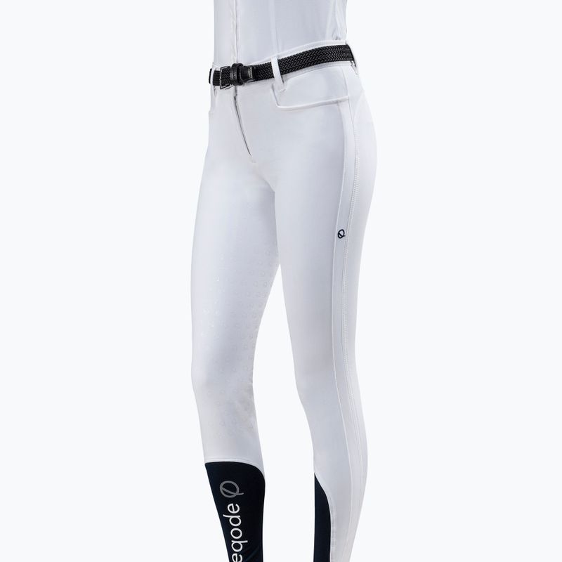 Dámské plné kalhoty Eqode by Equiline Davina white N56004