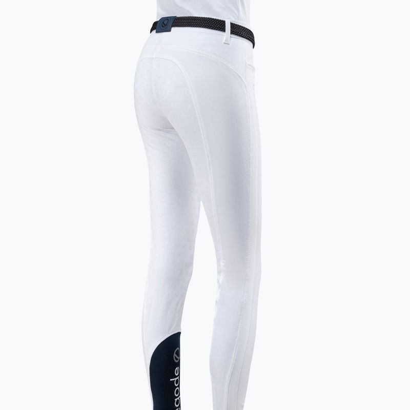 Dámské plné kalhoty Eqode by Equiline Davina white N56004 2