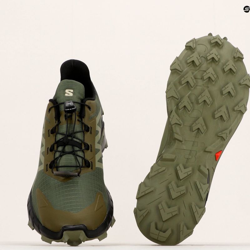 Pánské běžecké boty Salomon Supercross 4 zelená L47205100 16