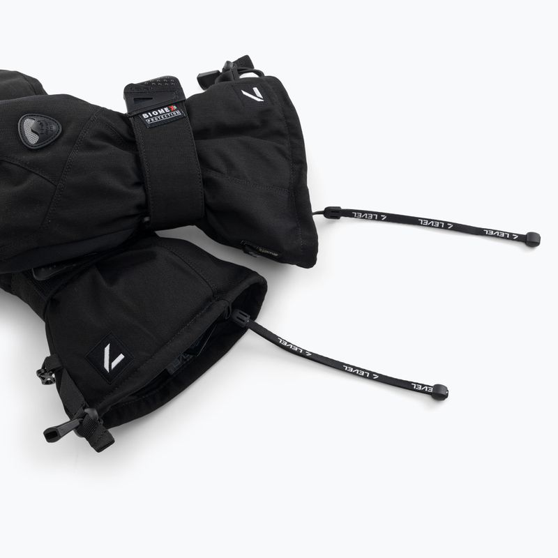 Pánské snowboardové rukavice Level Fly Mitt black 9