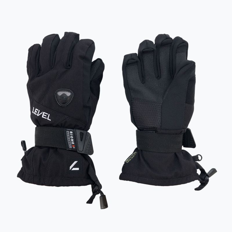 Dětské snowboardové rukavice Level Fly černé 4001JG.01