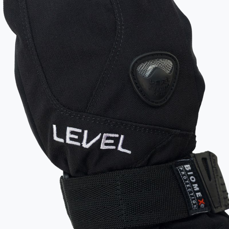 Dětské snowboardové rukavice Level Fly Mitt černé 4001JM.01 4