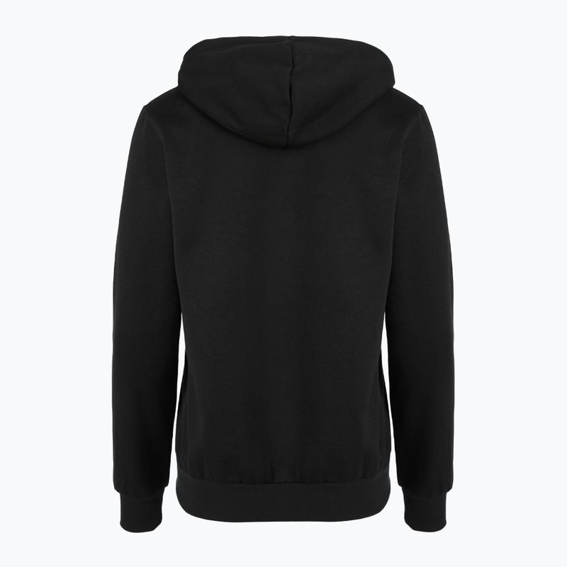 Pánská mikina EA7 Emporio Armani Train Visibility Hoodie black / gold 2