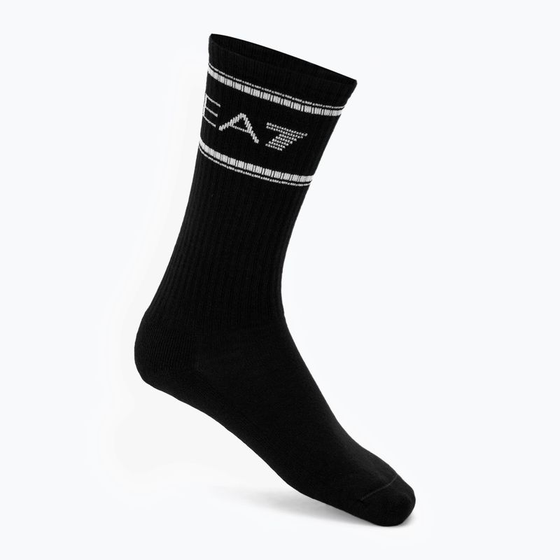 Ponožky EA7 Emporio Armani Train Socks Sponge 3 pairs black / vanilla ice / armani blu 6
