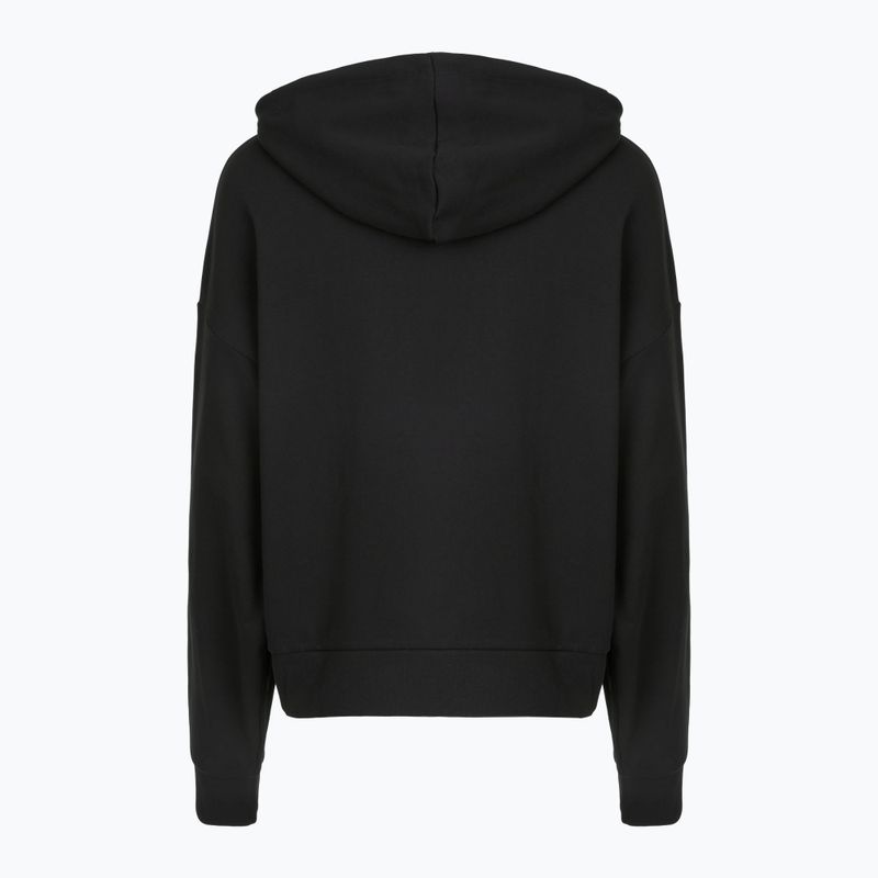 Dámská teplákovka EA7 Emporio Armani Train Visibility Zip black / silver 4