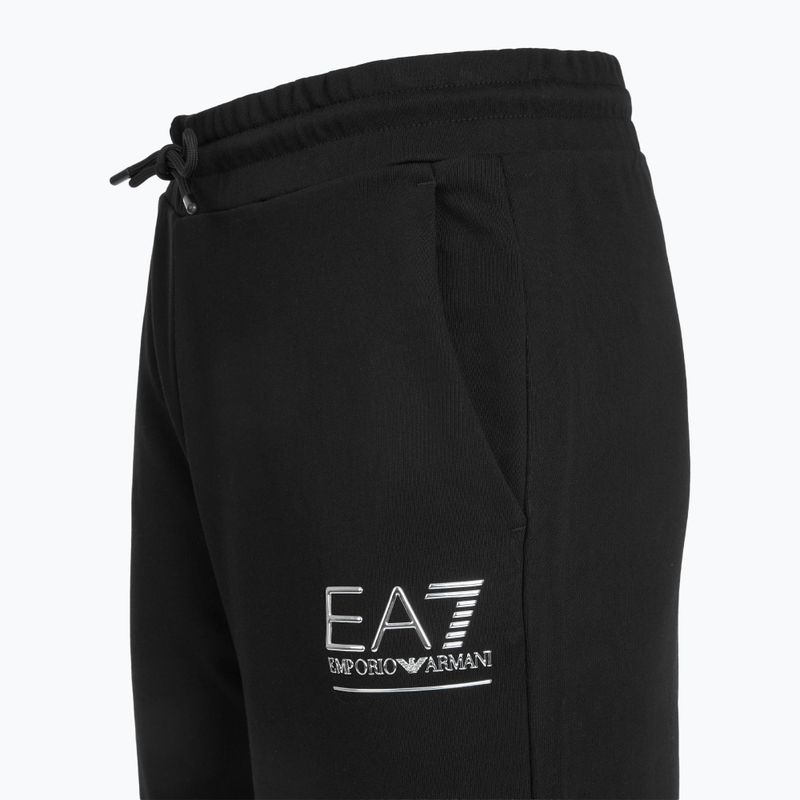 Dámská teplákovka EA7 Emporio Armani Train Visibility Zip black / silver 8