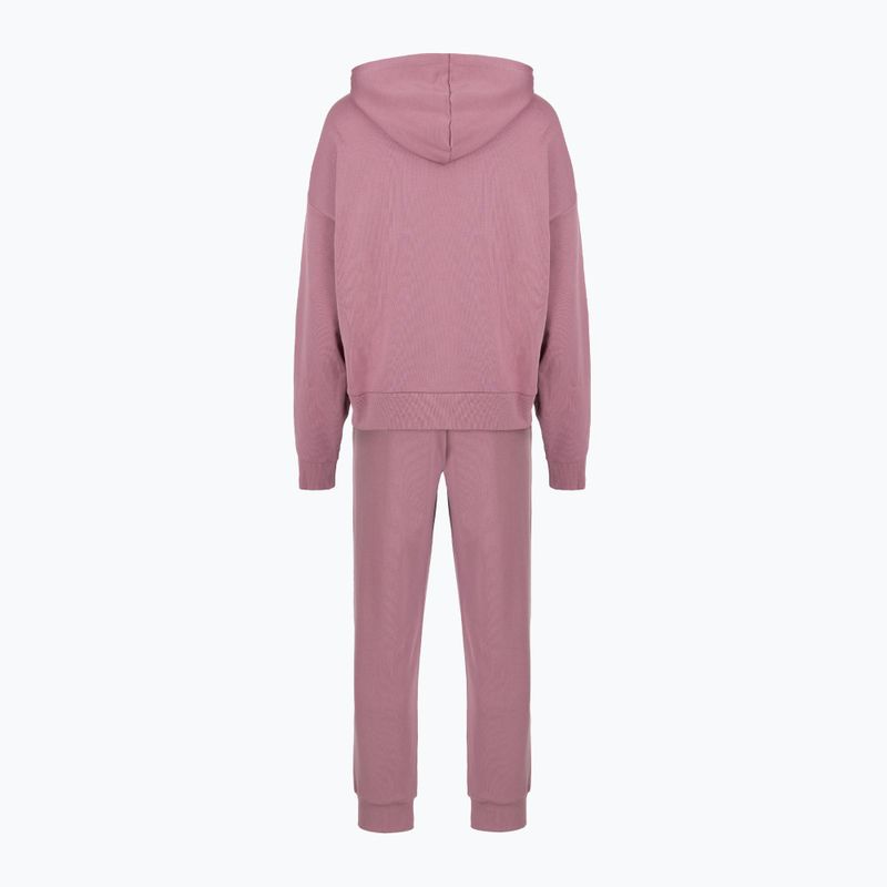 Dámská teplákovka EA7 Emporio Armani Train Visibility Zip dusky orchid 2