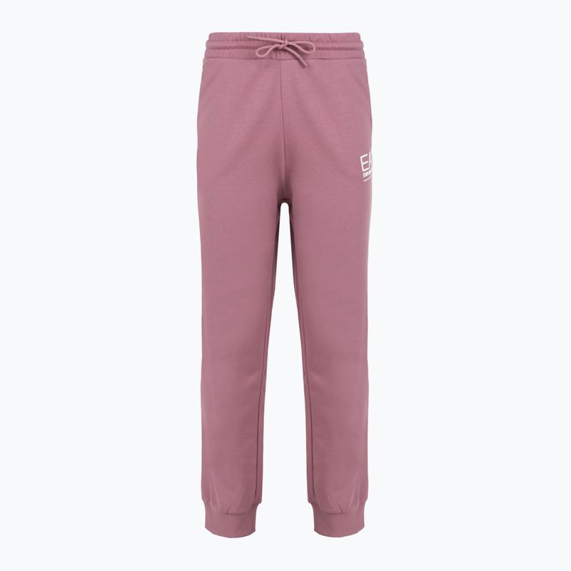 Dámská teplákovka EA7 Emporio Armani Train Visibility Zip dusky orchid 6