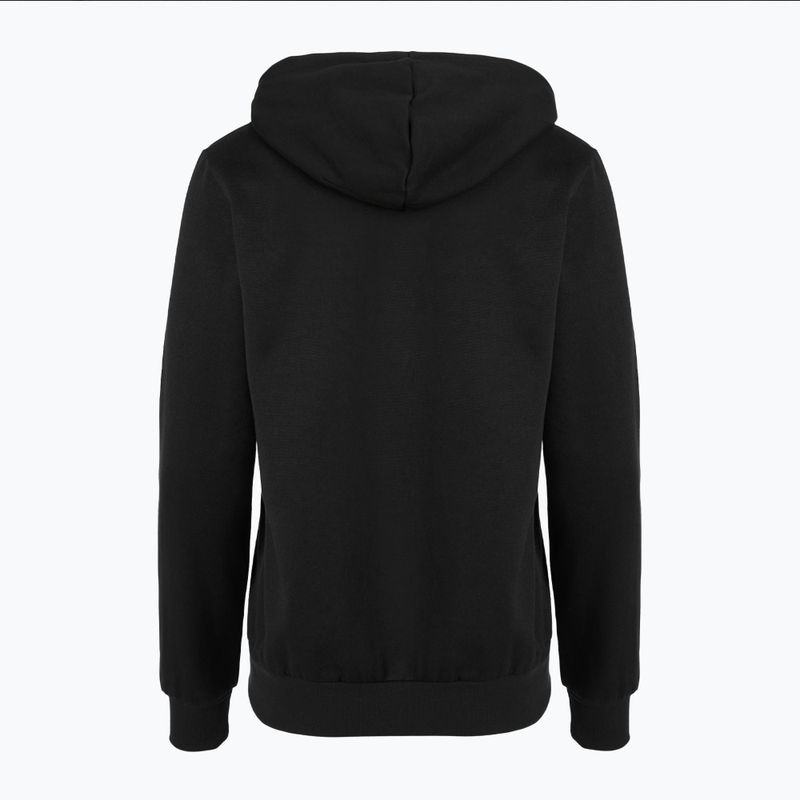 Pánská mikina EA7 Emporio Armani Train Visibility Hoodie black/gold 2