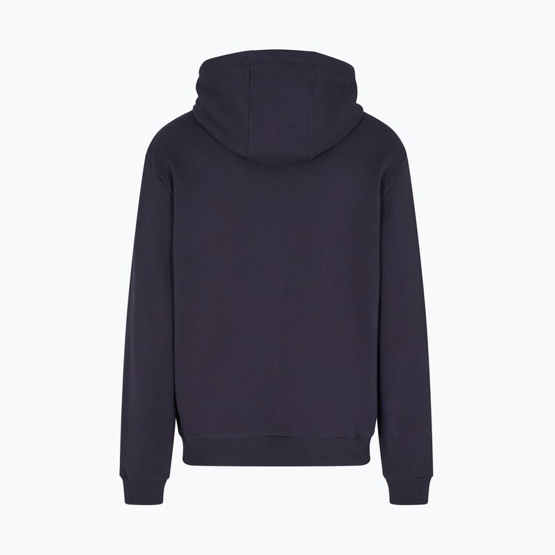 Pánská mikina EA7 Emporio Armani Train Logo Series Big Logo Hoodie armani blue 2