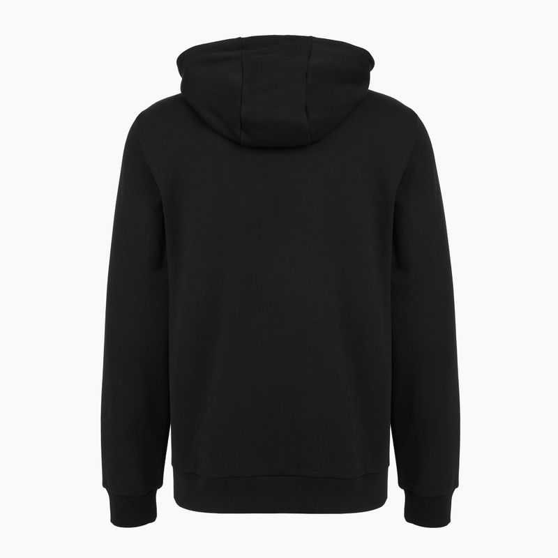 Pánská mikina EA7 Emporio Armani Train Logo Series Big Logo Hoodie black 2