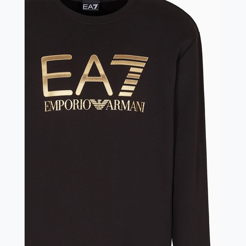 Pánská mikina EA7 Emporio Armani Train Logo Series T-Top Big Logo black 3