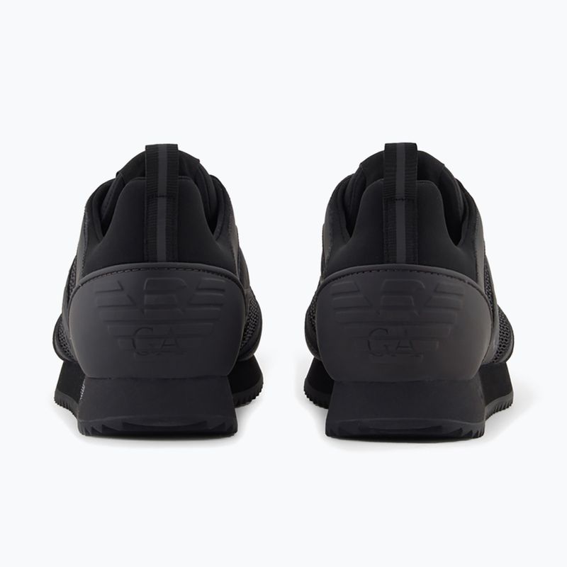 Boty EA7 Emporio Armani Black & White Laces black / asphalt 10