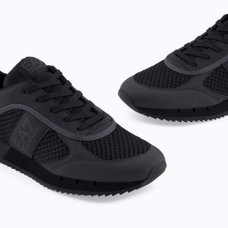 Boty EA7 Emporio Armani Black & White Laces black / asphalt 13